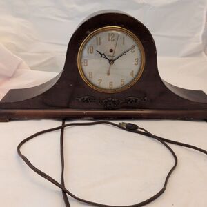 Vintage 1930s Telechron Model 4F03 "The Perry" Electric Mantel Clock